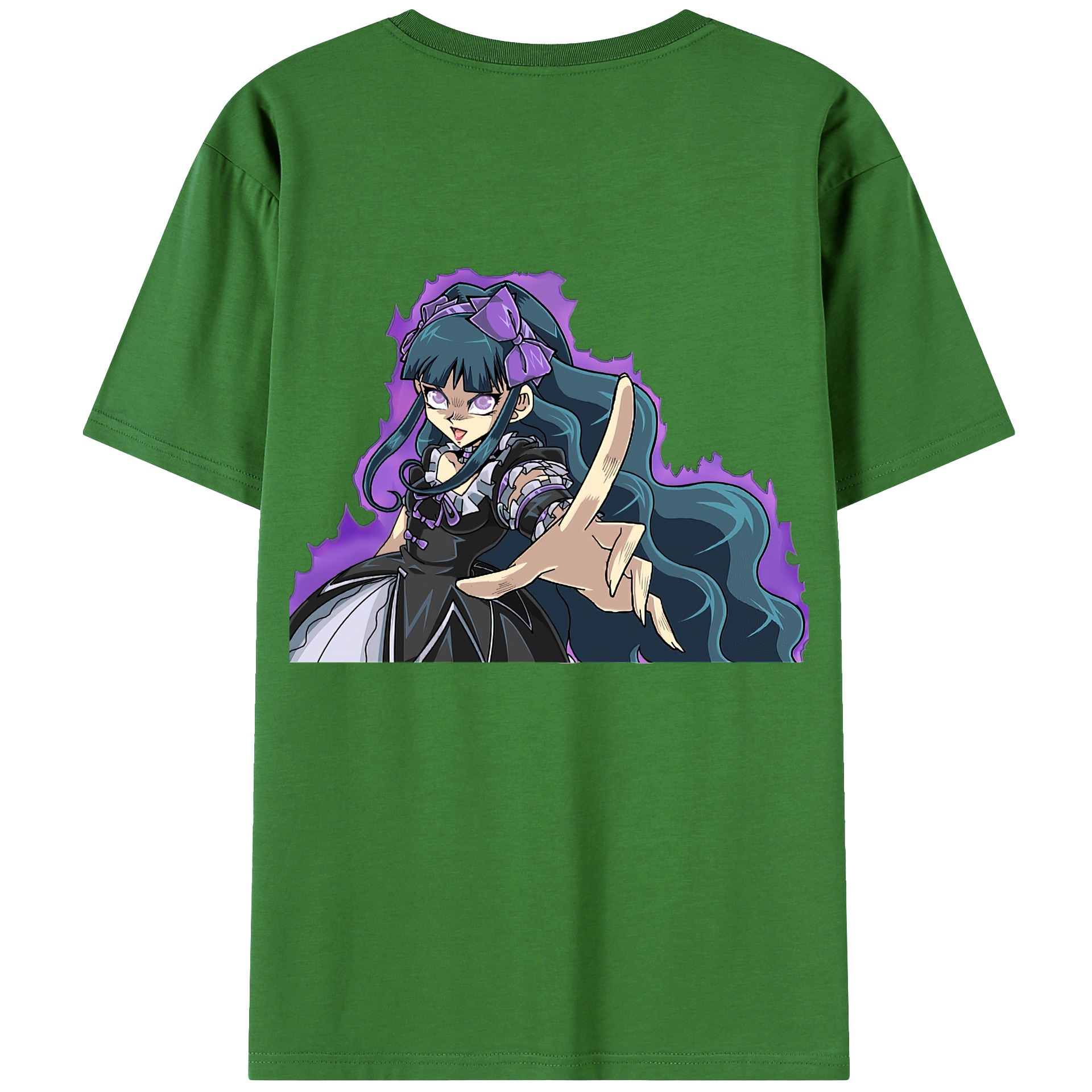 （画像用） 遊☆戯☆王 Yu-Gi-Oh! レディース半袖Tシャツ(バックプリント)